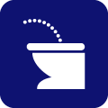Toilet (The shower restroom)